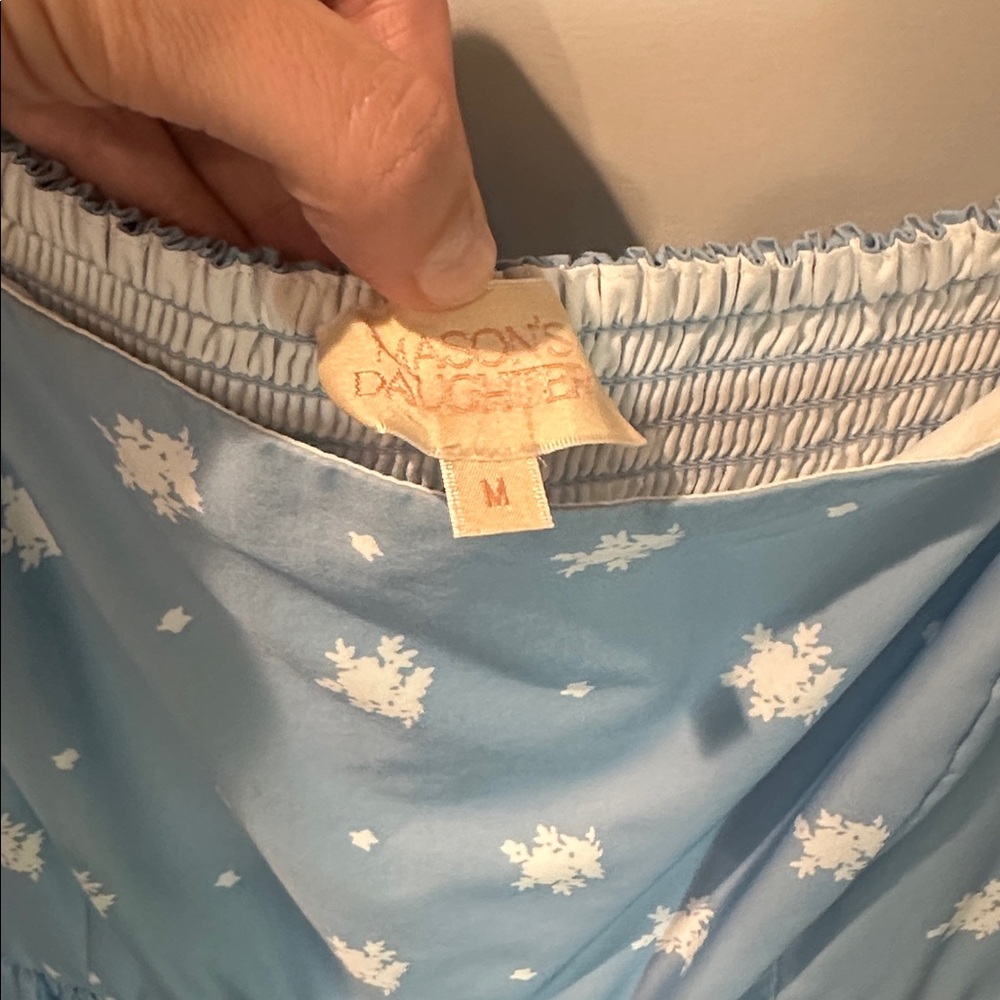 Mason's Daughter Blue puff sleeve maxi dress - Picture 7 of 8